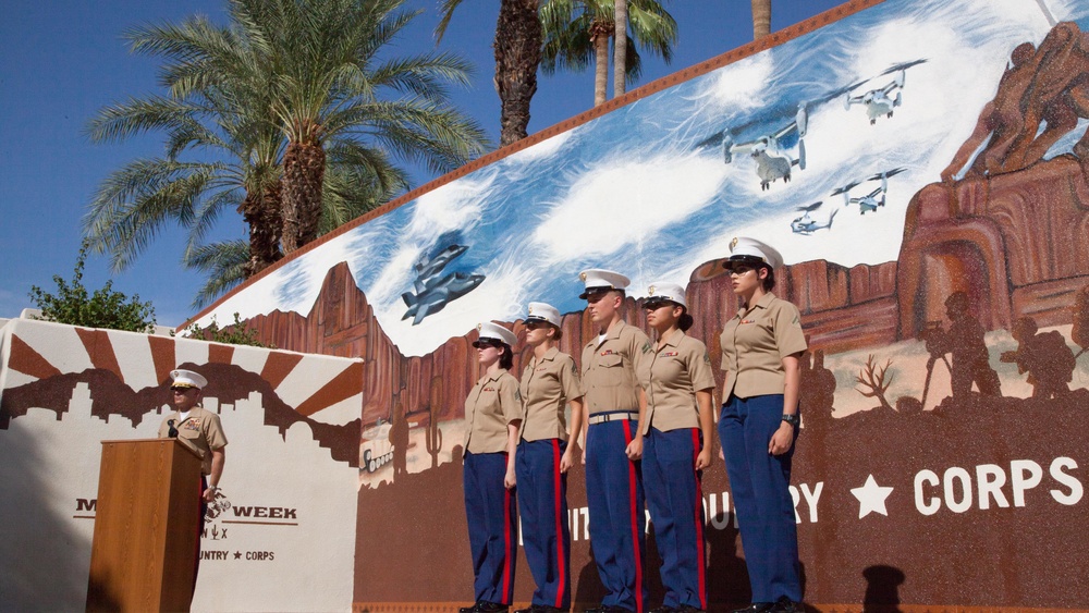 Marine leave lasting memory for city of Scottsdale