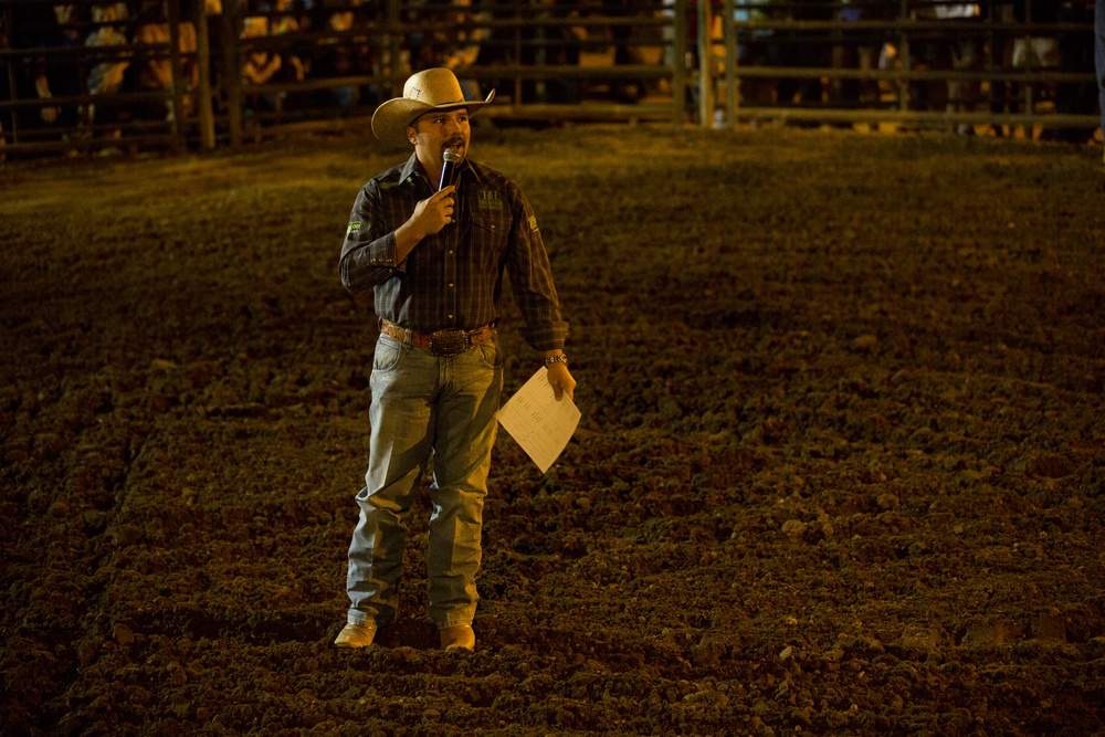 Marines attend rodeo during Marine Week Phoenix