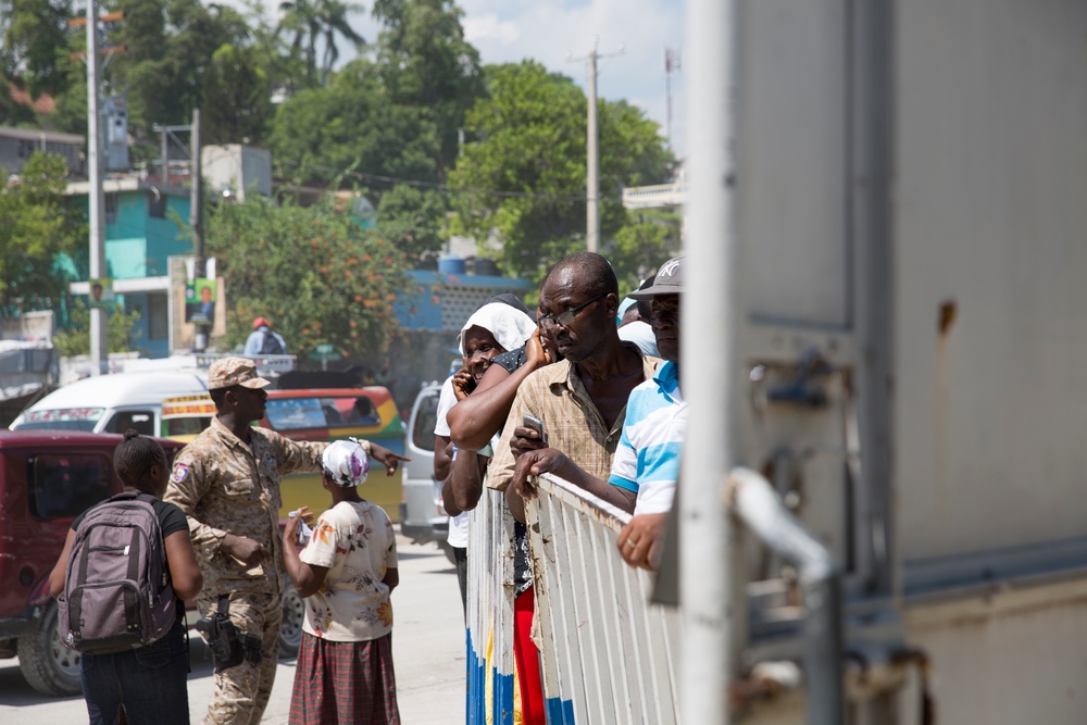 Humanitarian aid for the people of Haiti