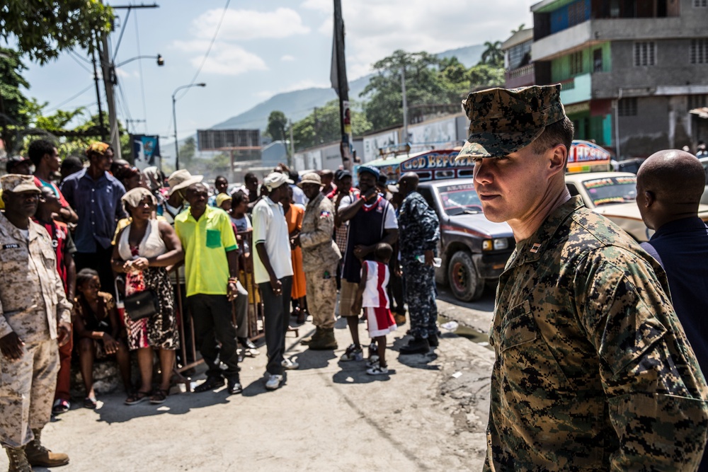 Humanitarian aid for the people of Haiti