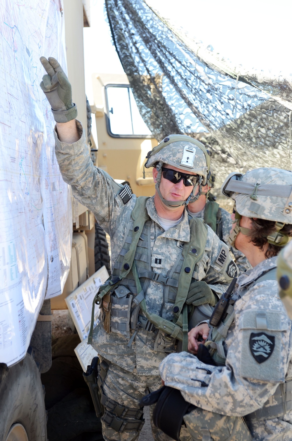 Oregon National Guard Military Police prep for training mission at the National Training Center, Fort Irwin, Calif.