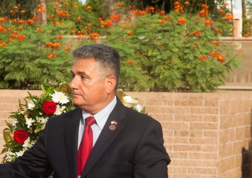 Final Wreath Laying of Marine Week Phoenix