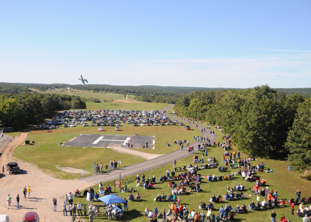 Cannon Range wows public during community outreach show of force