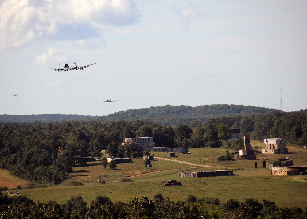 Cannon Range wows public during community outreach show of force