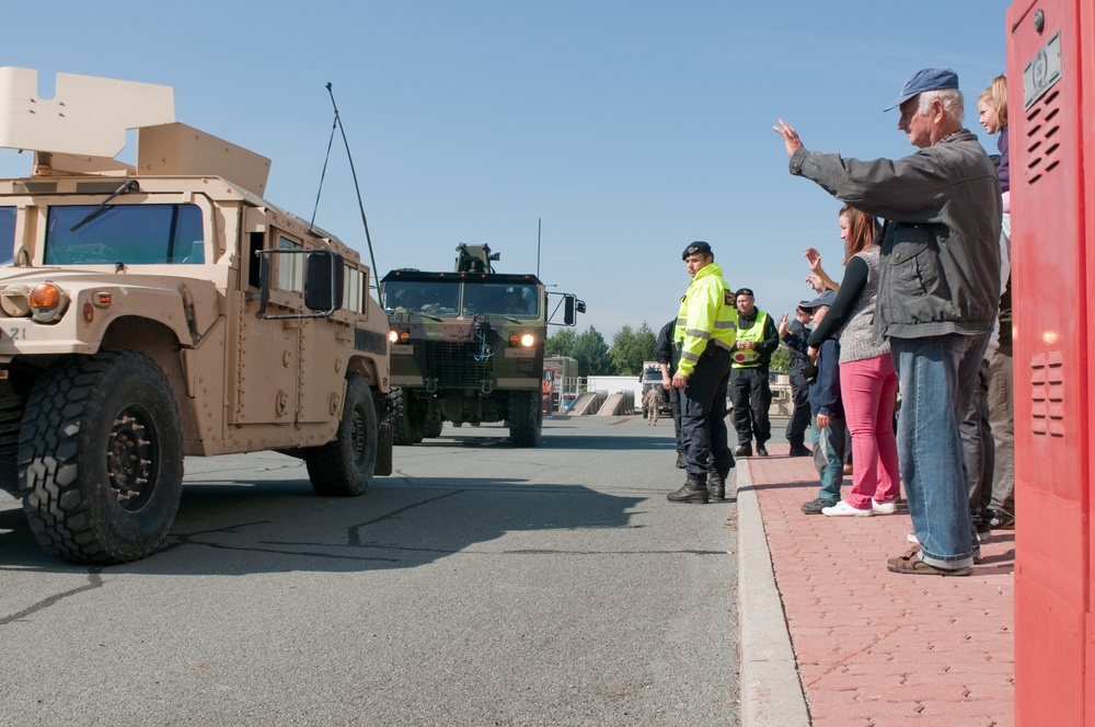 Stryker Regiment begins Exercise Dragoon Crossing