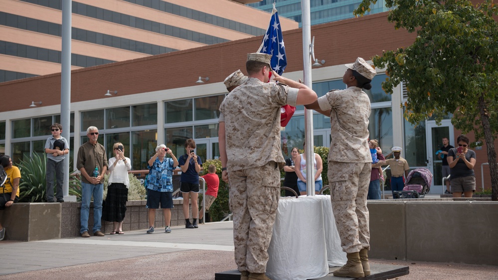 Marines bid farewell to Phoenix