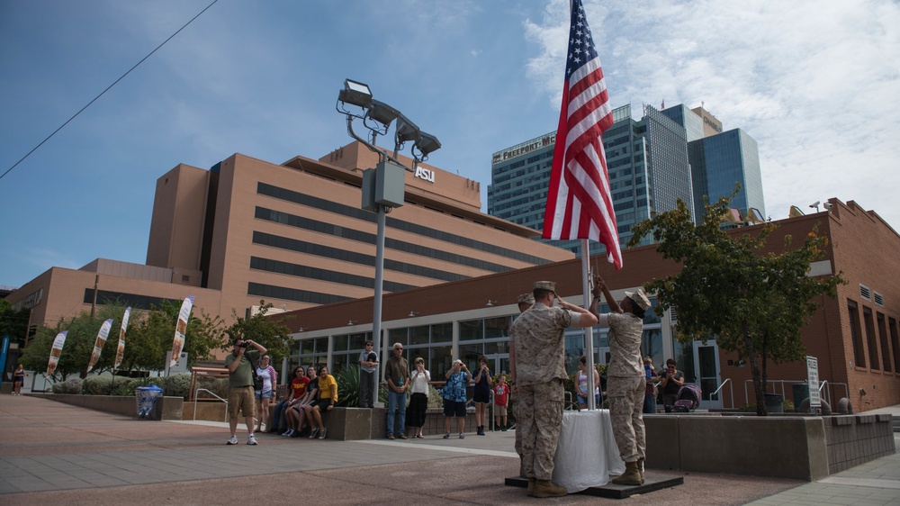 Marines bid farewell to Phoenix