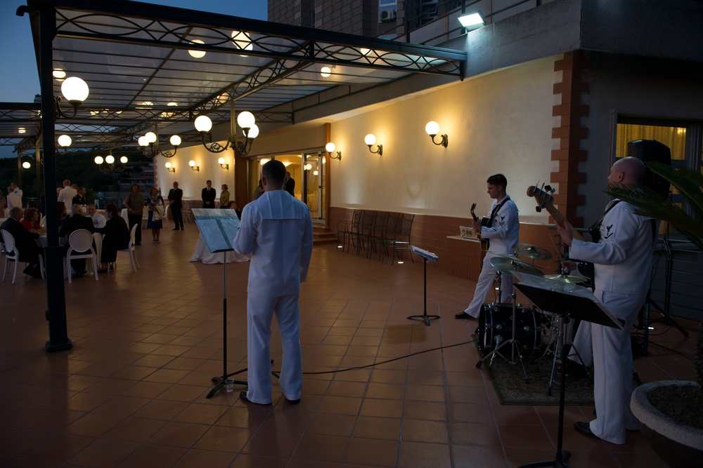 Reception at the Italian Air Force Academy