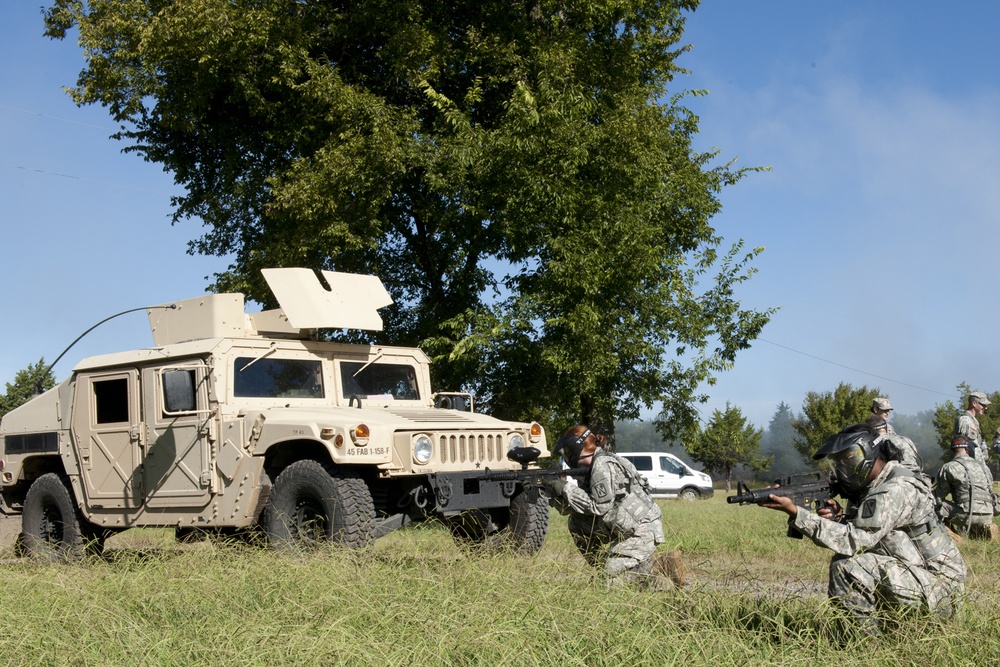 Oklahoma National Guard Soldiers participate in important, fun training
