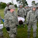 914th Aeromedical Staging Squadron personnel participate in mass casualty exercise