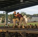 Marine recruits practice martial arts techniques on Parris Island