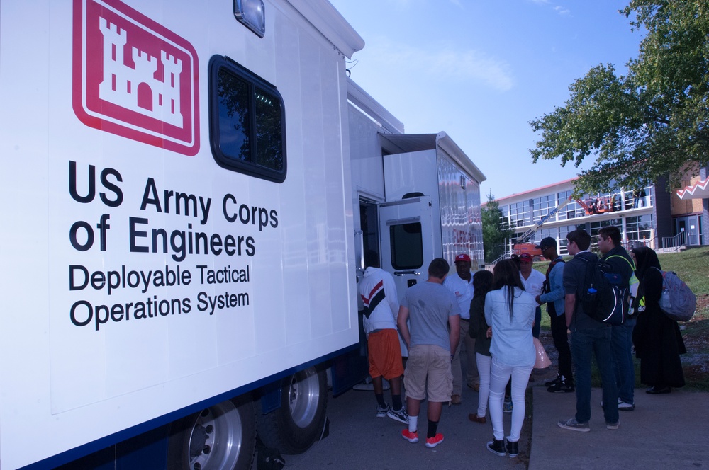 Students connect with Corps emergency managers on Patriot Day