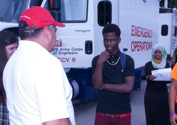 Students connect with Corps emergency managers on Patriot Day