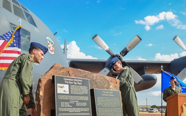MC-130P dedicated in ceremony remembering Son Tay Raid