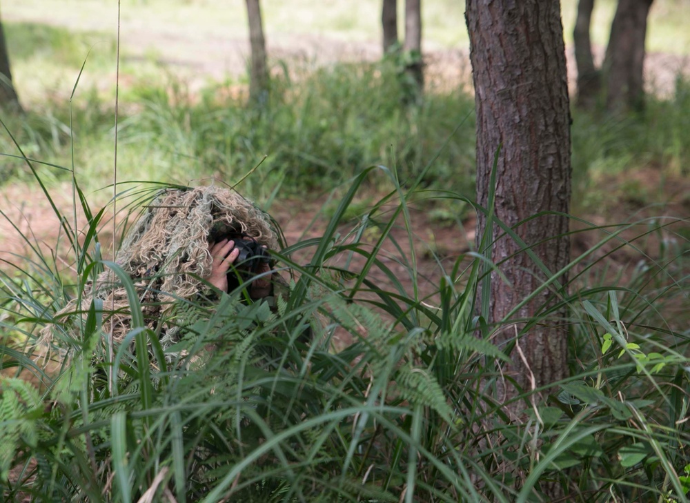 The silent over watch: JGSDF, Marines fire snipers at Forest Light 16-1