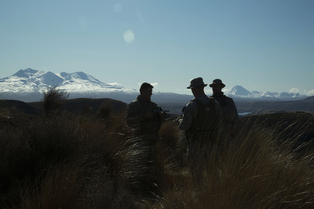 Shot Out: Kiwi Soldiers and U.S. Marines Light the Sky