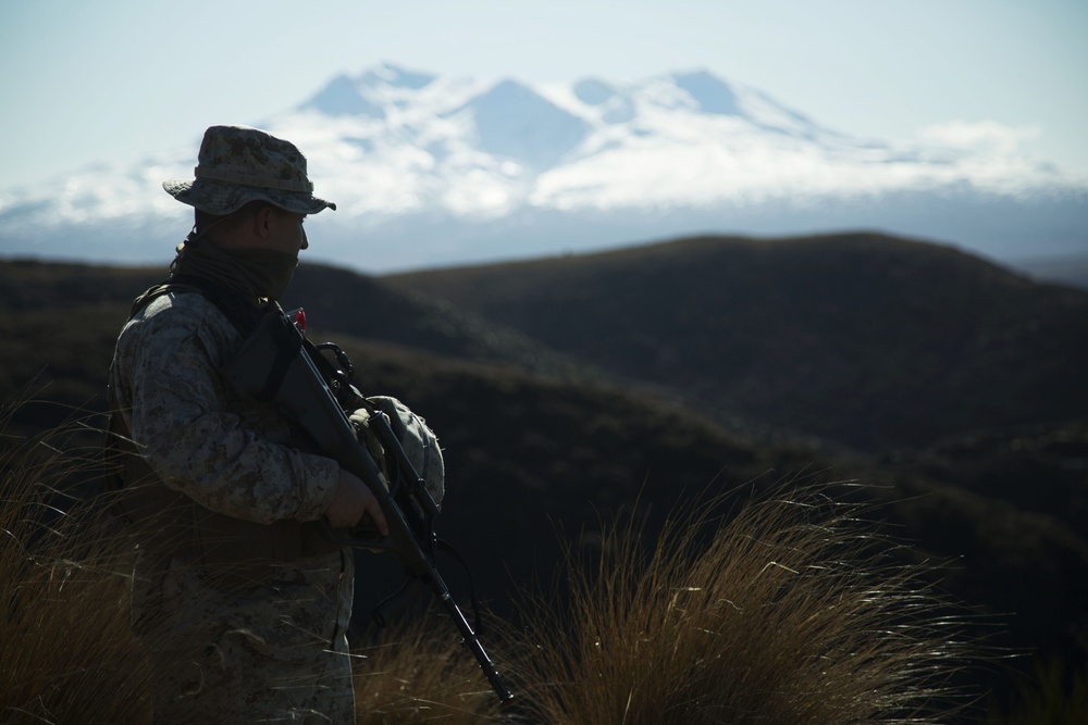 Shot Out: Kiwi Soldiers and U.S. Marines Light the Sky