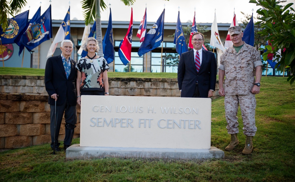 MARFORPAC holds ceremony to rename Semper Fit Center