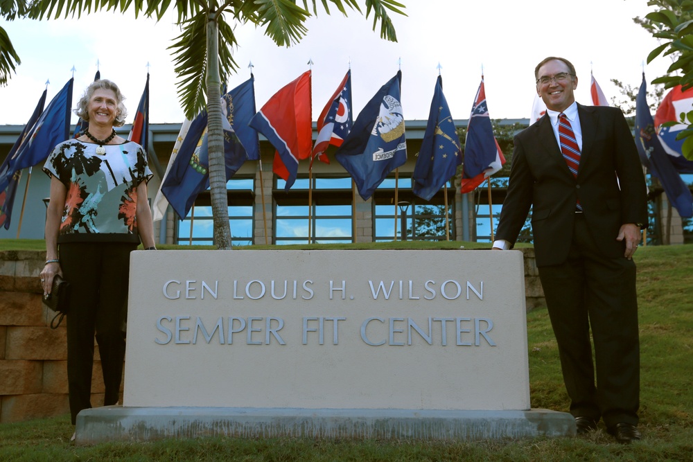 General Louis H. Wilson, Jr. Semper Fit Center Gym Dedication Ceremony