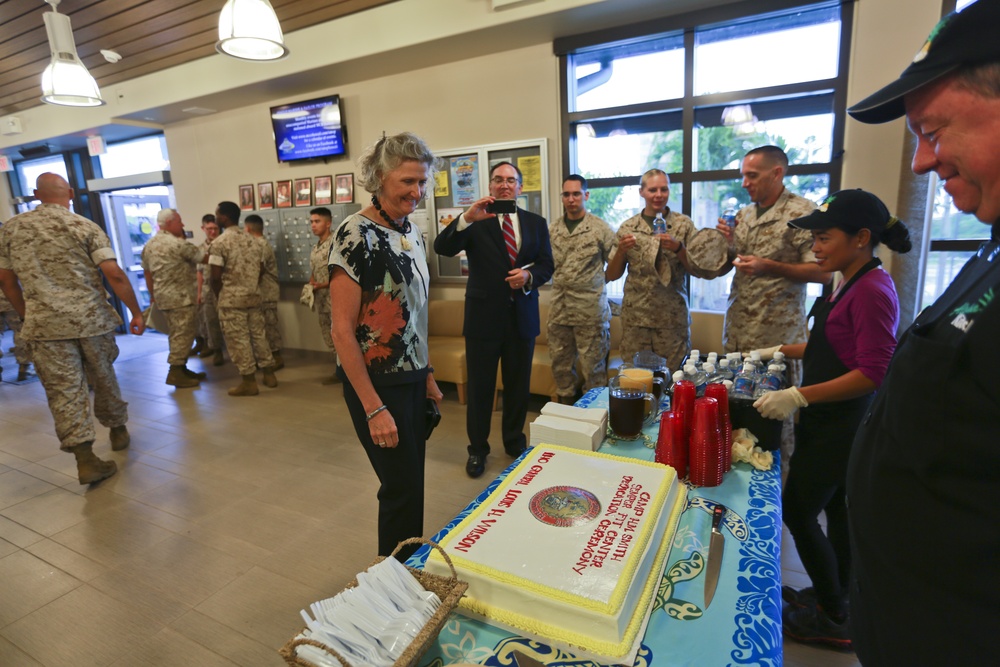 General Louis H. Wilson, Jr. Semper Fit Center Gym Dedication Ceremony