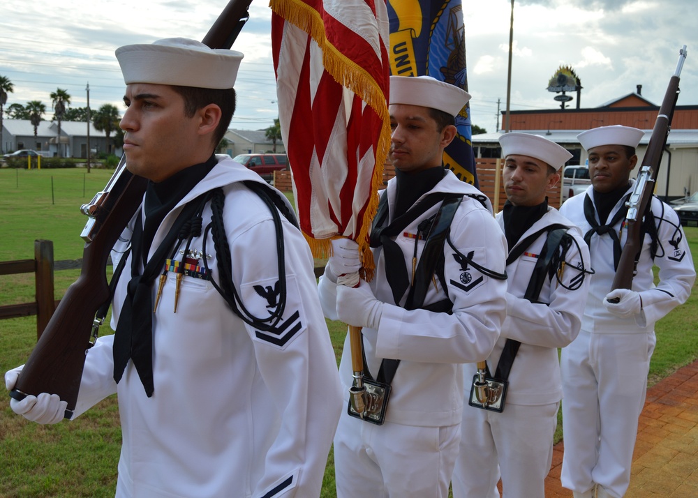 Parading the colors practice