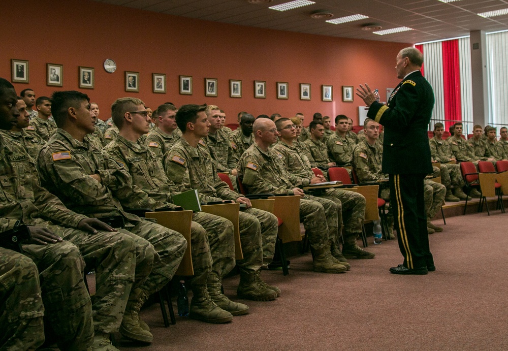 Chief of Staff visits Tapa, Estonia