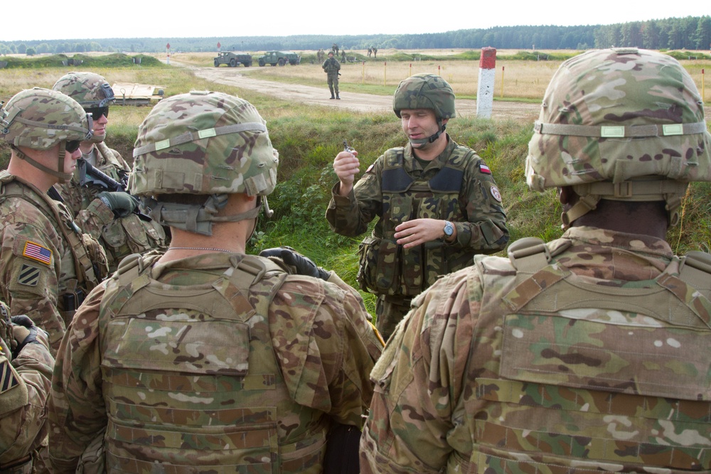 Training with Polish grenades