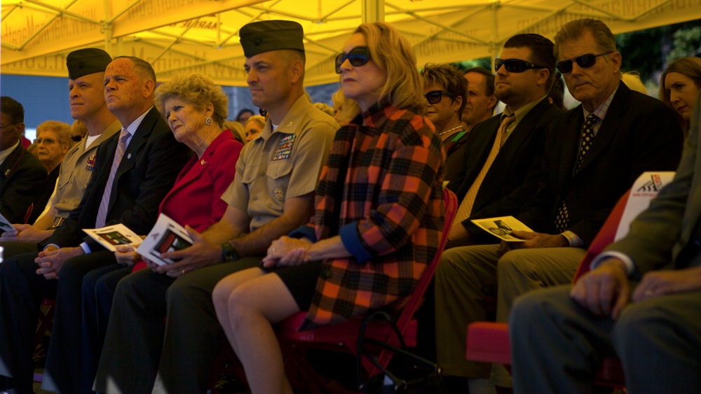 Marine Corps Marathon founder honored with building dedication