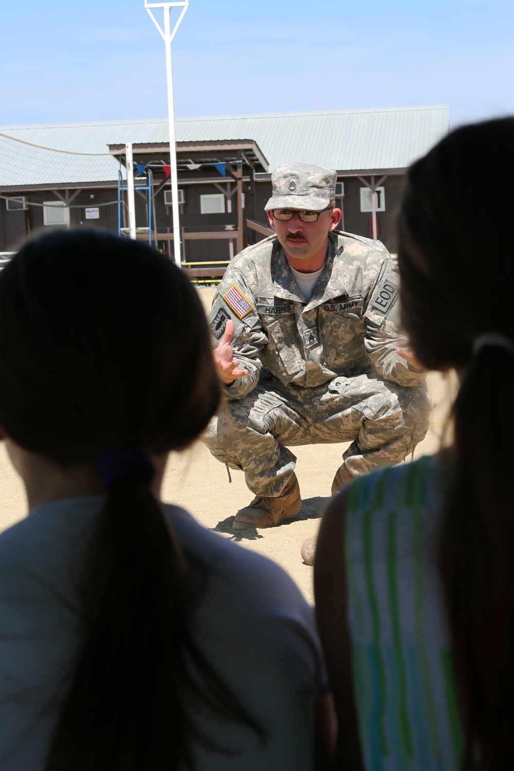 US troops open Camp Bondsteel to Kosovo students for day