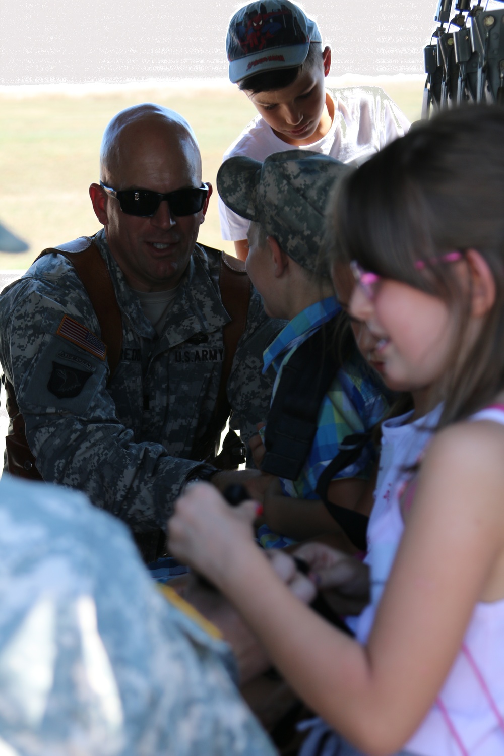 US troops open Camp Bondsteel to Kosovo students for day