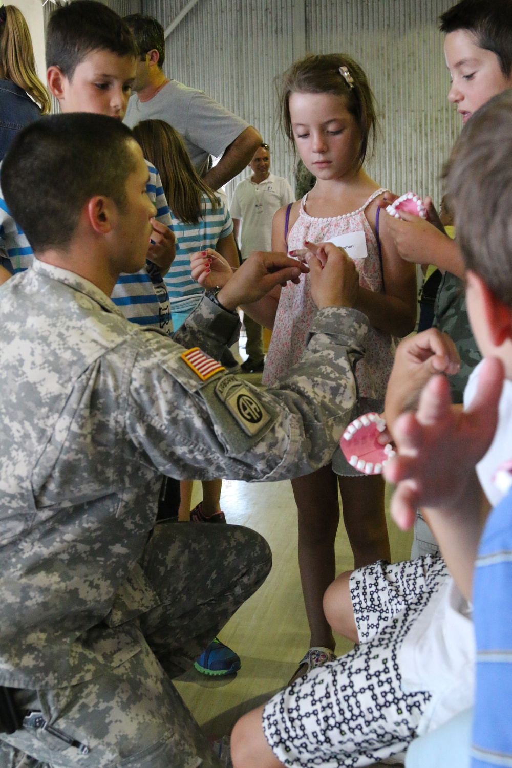 US troops open Camp Bondsteel to Kosovo students for a day