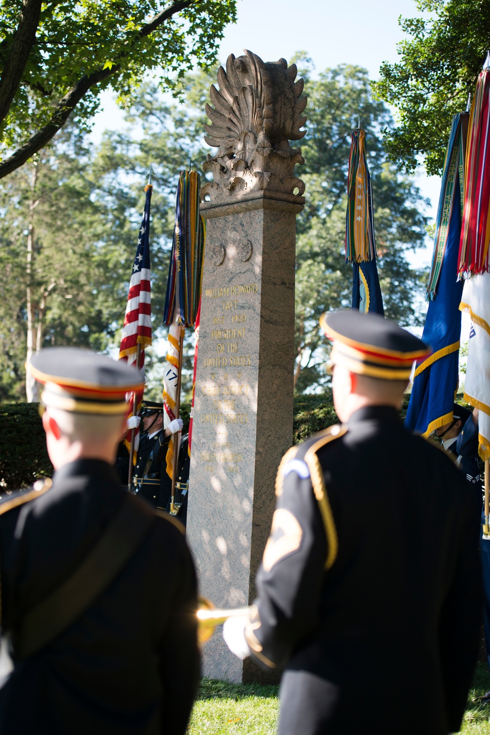 US Army MDW conducts ceremony at grave of President William H. Taft in ANC to celebrate his 158th birthday