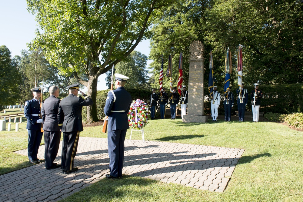US Army MDW conducts ceremony at grave of President William H. Taft in ANC to celebrate his 158th birthday