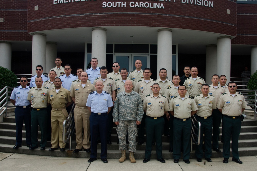 S.C. National Guard welcomes Colombian War College students