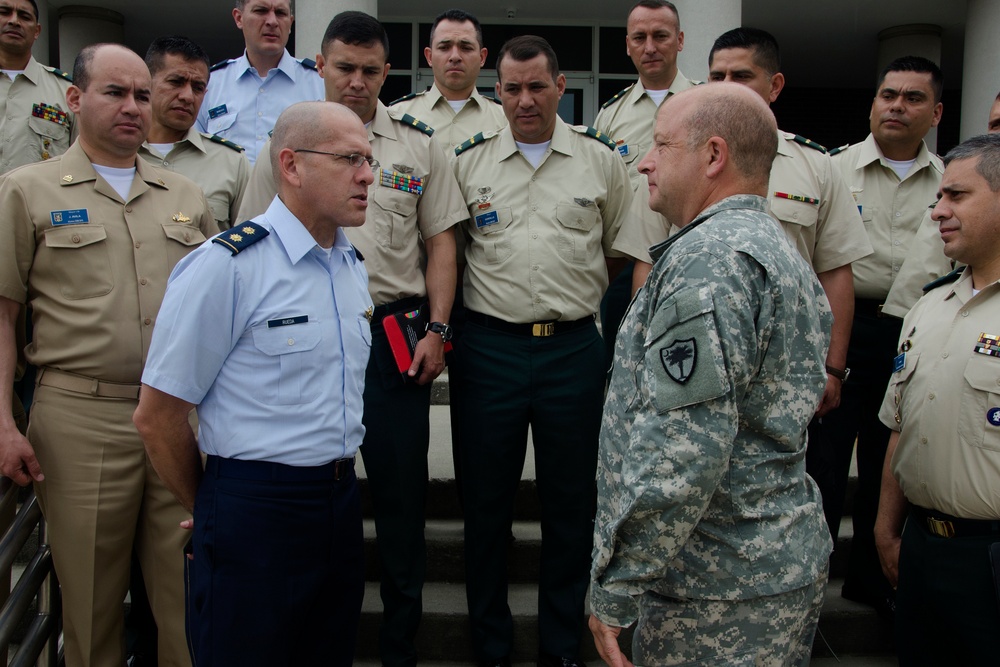 S.C. National Guard welcomes Colombian War College students