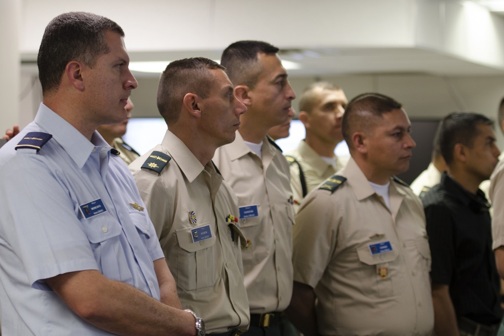 S.C. National Guard welcomes Colombian War College students