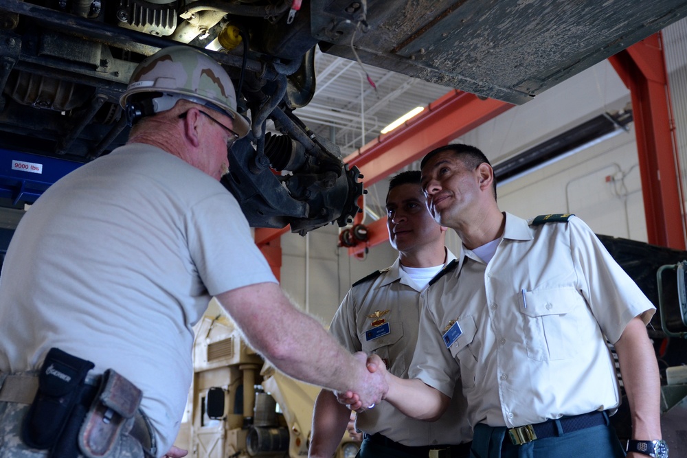 S.C. National Guard welcomes Colombian War College students