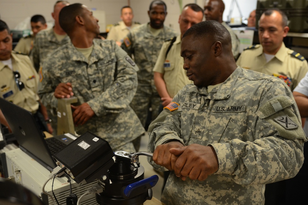 S.C. National Guard welcomes Colombian War College students