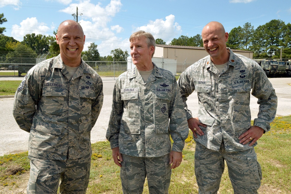 COMACC visits battlefield Airmen at Pope AAF