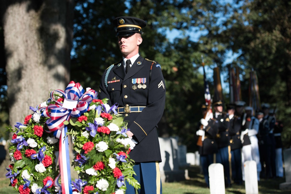 President Taft wreath laying