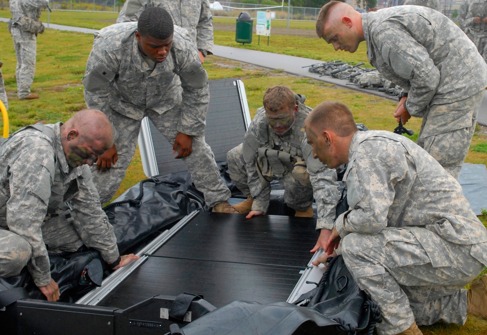 New York National Guard conduct Zodiac training