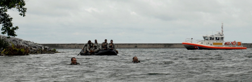 New York National Guard conduct Zodiac training