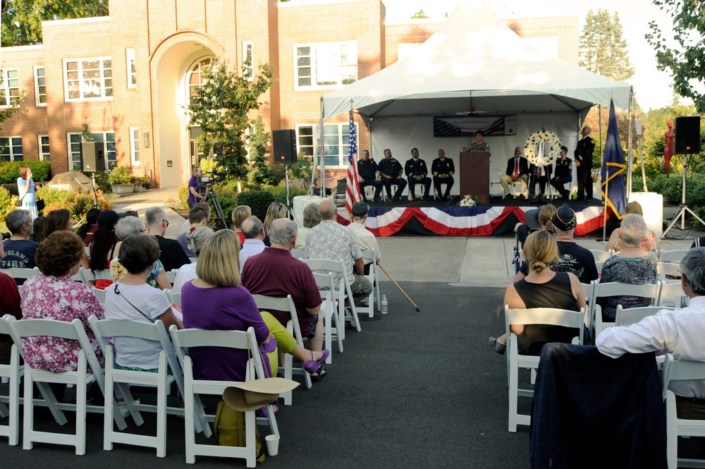 9/11 Day of Remembrance Ceremony