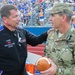 Division West commander attends Copperas Cove, Round Rock High football game