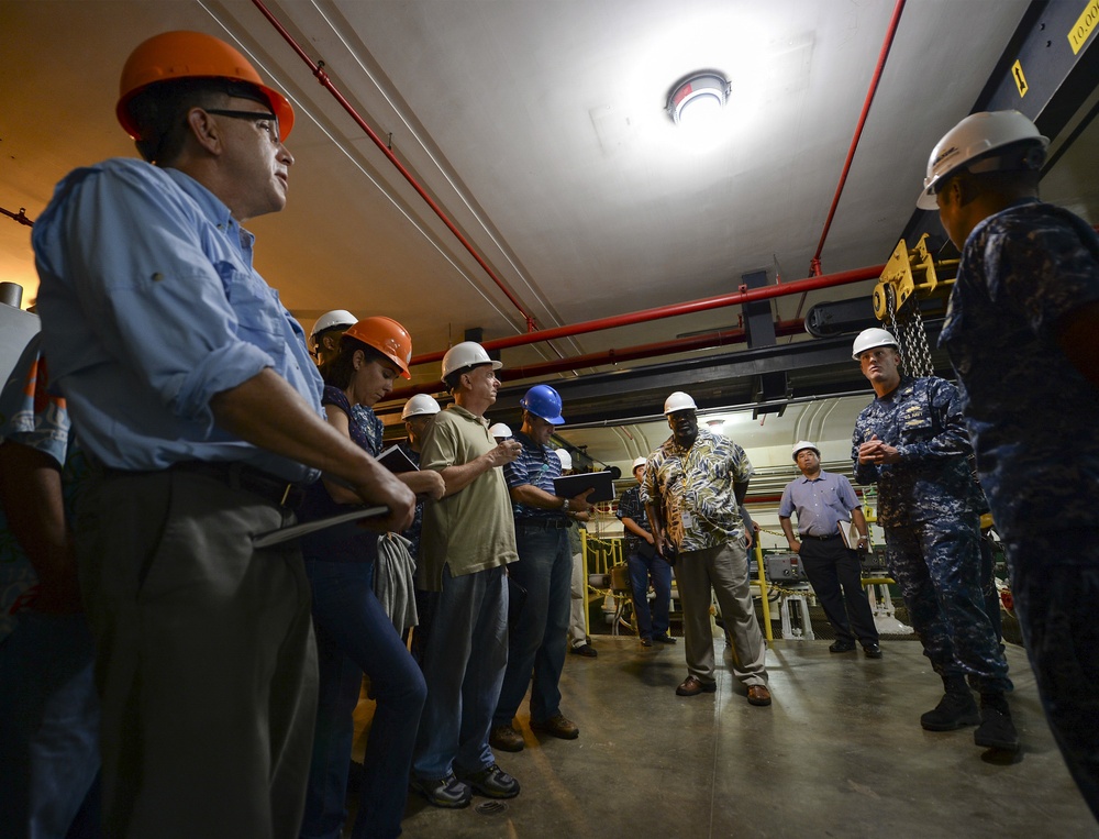 Officials tour Red Hill Underground Fuel Storage Facility
