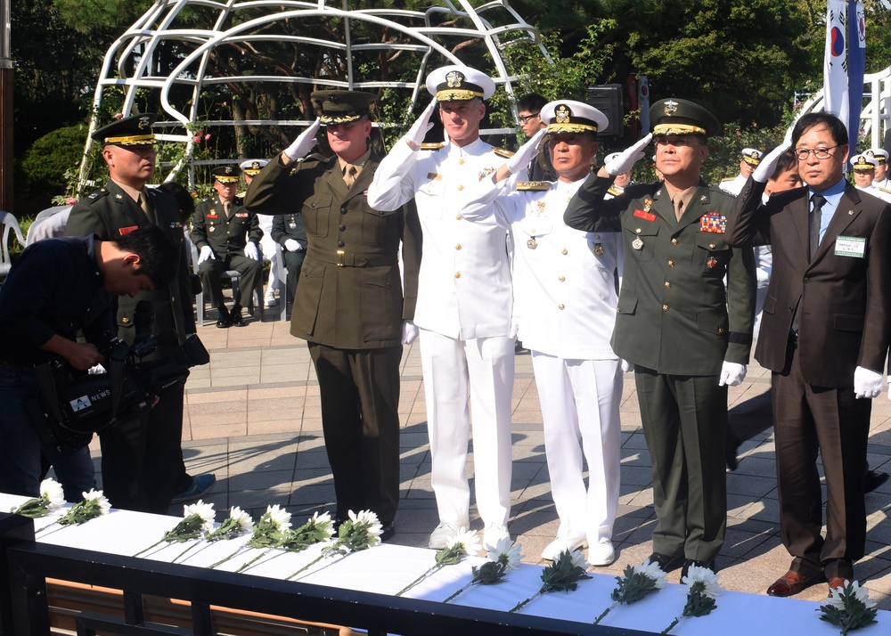 US and Republic of Korea celebrate alliance during Incheon Landing Commemoration