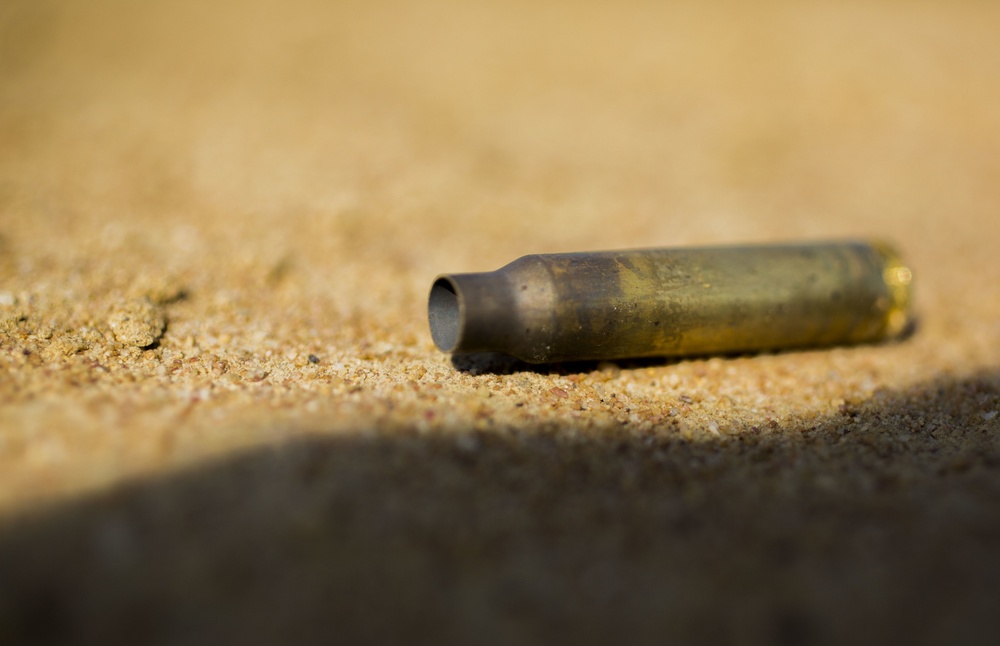 U.S. Marines of SPMAGTF-SC lead Belize Defence Force in Rifle Range