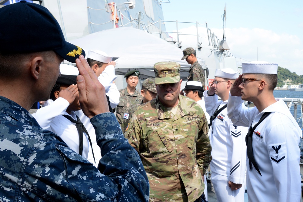 USS McCampbell ship tour