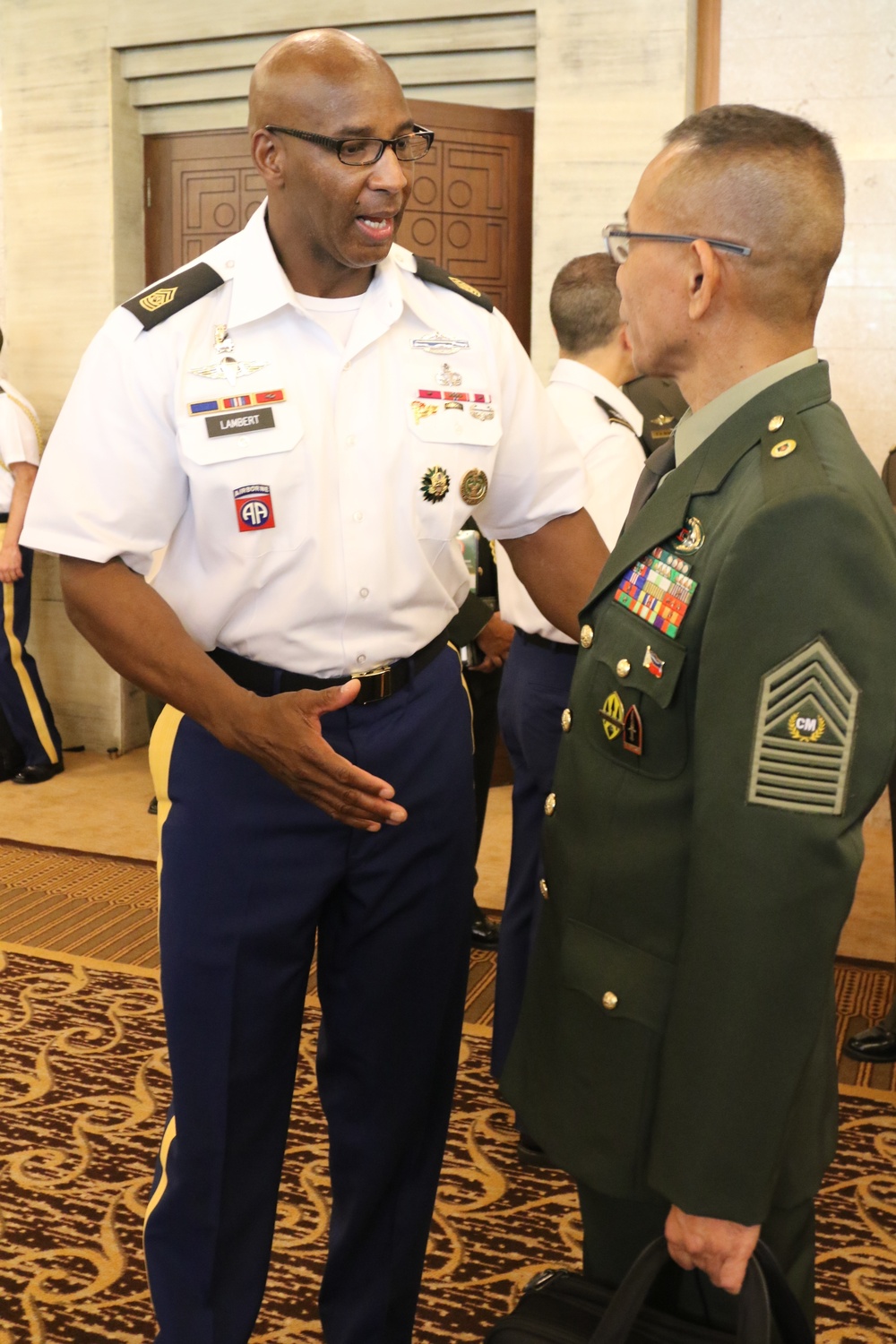 Senior enlisted leaders conduct second enlisted forum during PACC IX/PAMS XXXIX