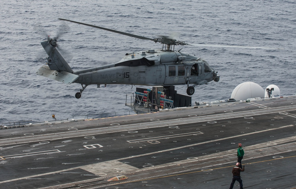 USS George Washington flight deck operations